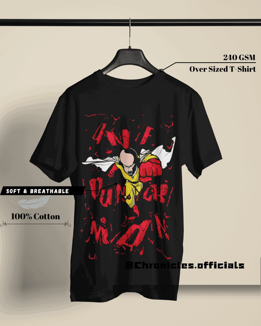 Saitama - One Punch is Enough| Oversized T-Shirt | One Punch Man - CHRONICLES