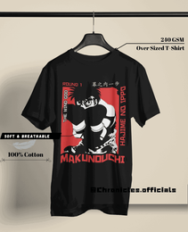 Shadow Boxing Pose | Oversized T-Shirt | Hajime No Ippo - CHRONICLES