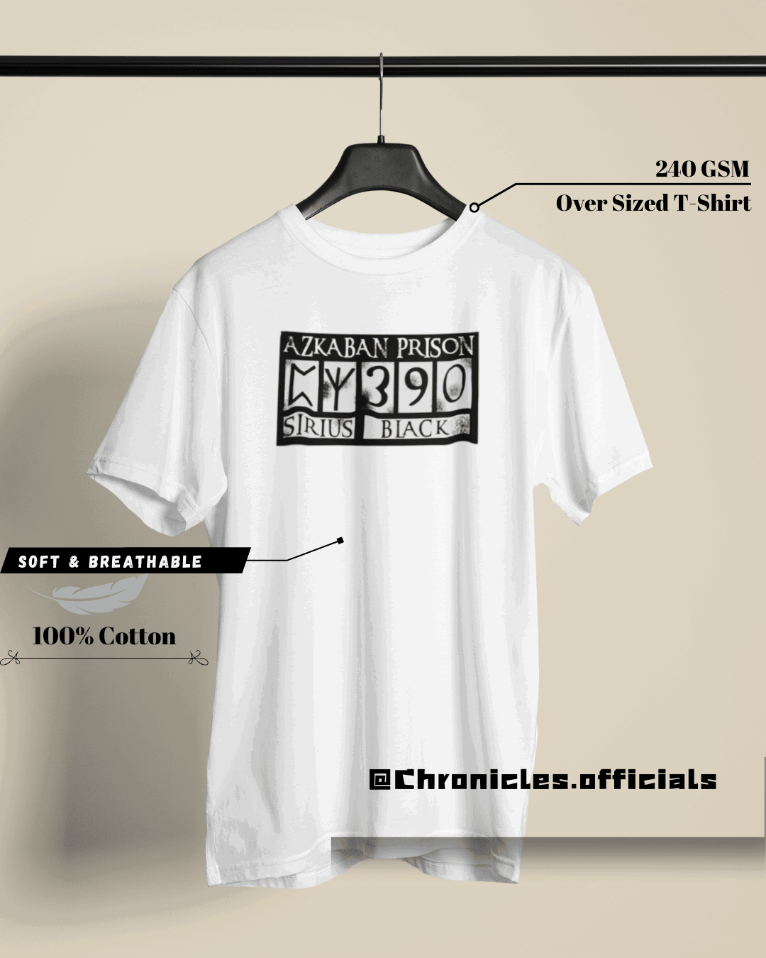 Sirius Black | Oversized T-Shirt | HARRY POTTER - CHRONICLES