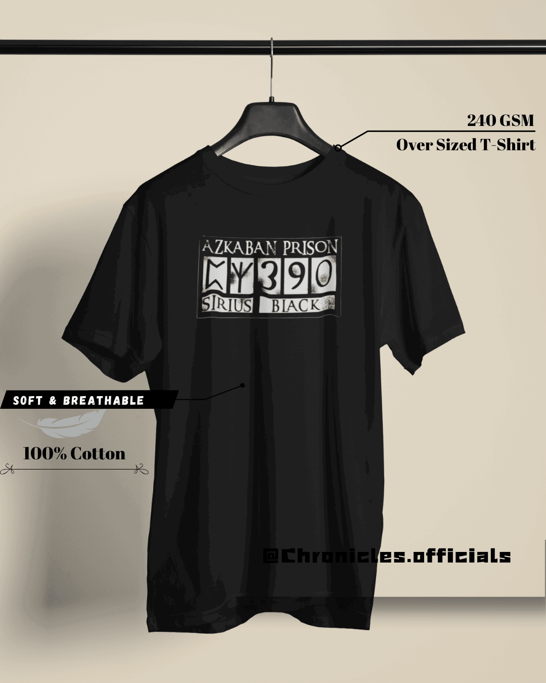 Sirius Black | Oversized T-Shirt | HARRY POTTER - CHRONICLES