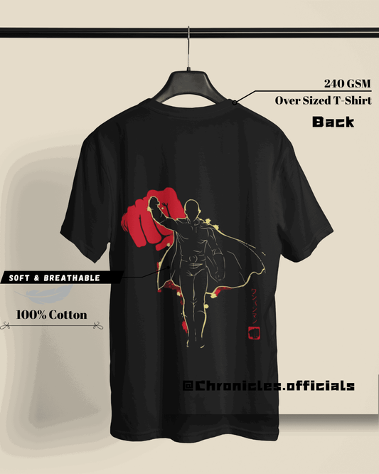Sitama - You gotta be the Strongest | Oversized T-Shirt | One Punch Man - CHRONICLES