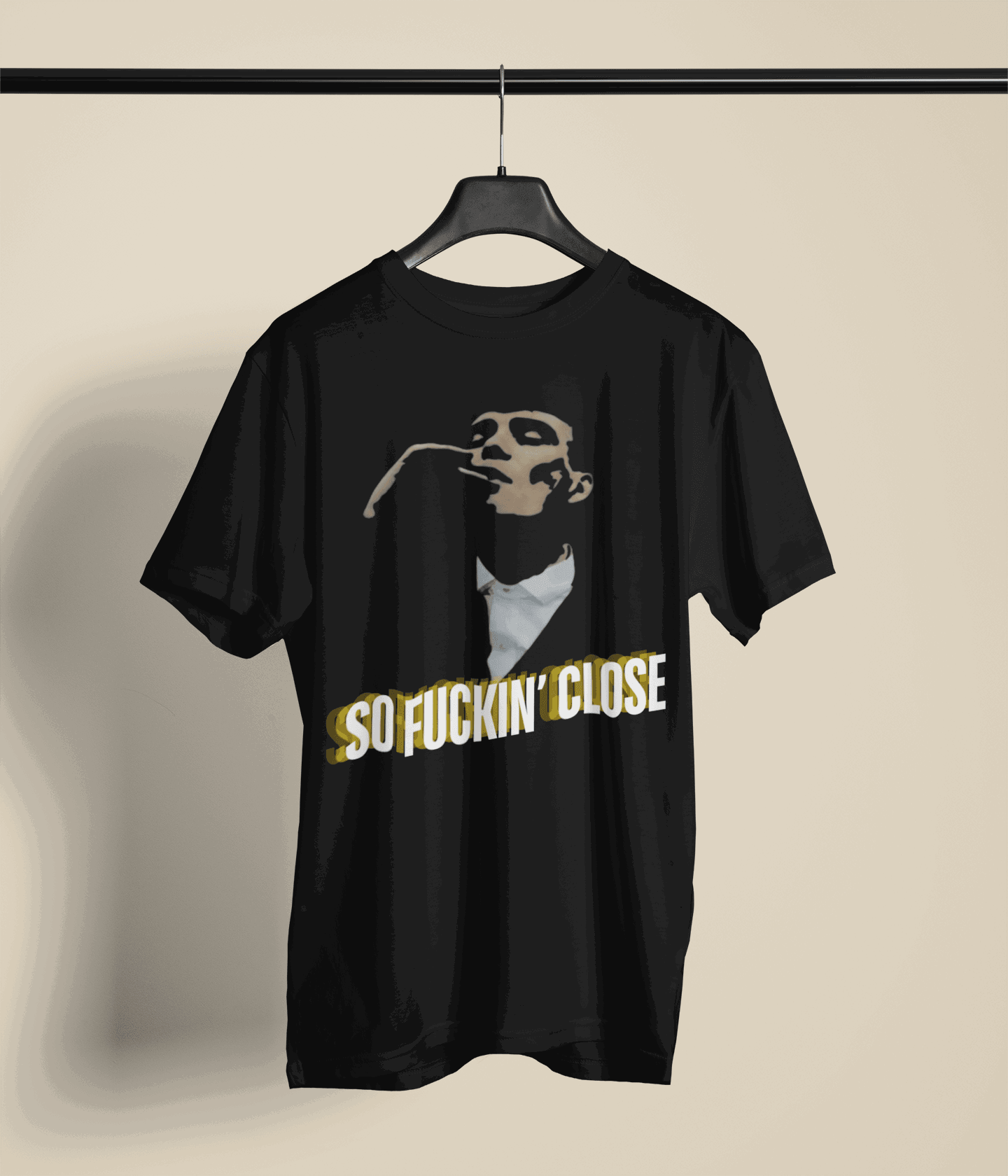 So Fckin' Close | Oversized T-Shirt | Peaky Blinders - CHRONICLES