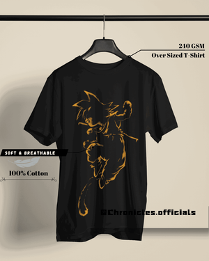 Son Goku - Dont End up Average | Oversized T-Shirt | DBZ