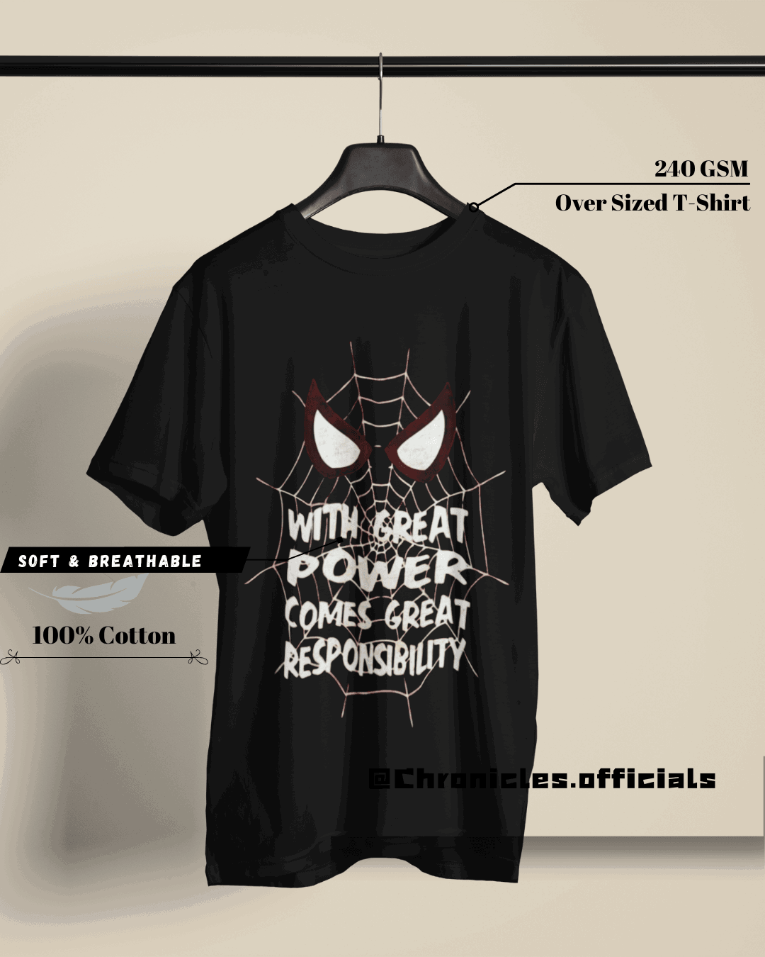 Spider Man | Oversized T-Shirt | Marvel - CHRONICLES