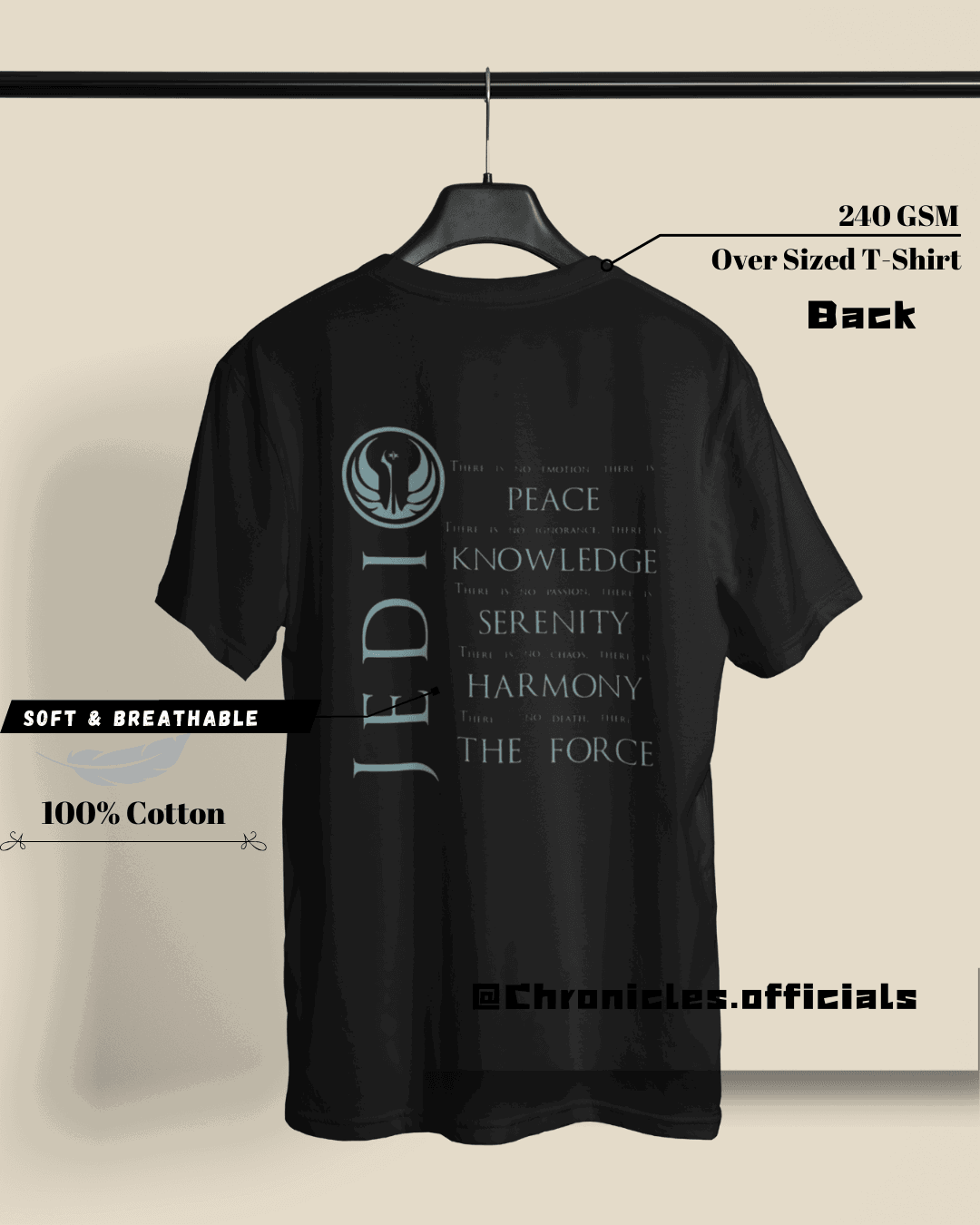 Stormtroopers (Star Wars) Double Side Print. | Oversized T-Shirt | Star Wars - CHRONICLES