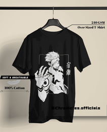 Sukuna - Curse King | Oversized T-Shirt | Jujutsu Kaisen - CHRONICLES
