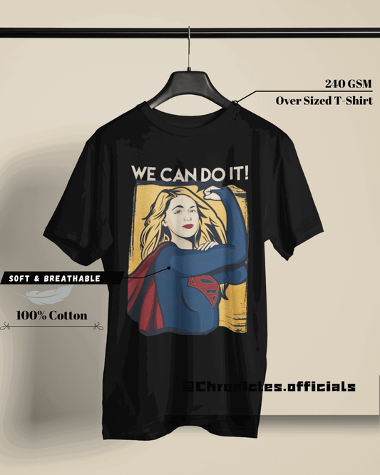 Supergirl Graphic Design | Oversized T-Shirt | DC Official - CHRONICLES