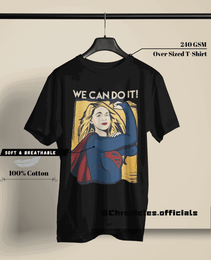 Supergirl Graphic Design | Oversized T-Shirt | DC Official - CHRONICLES
