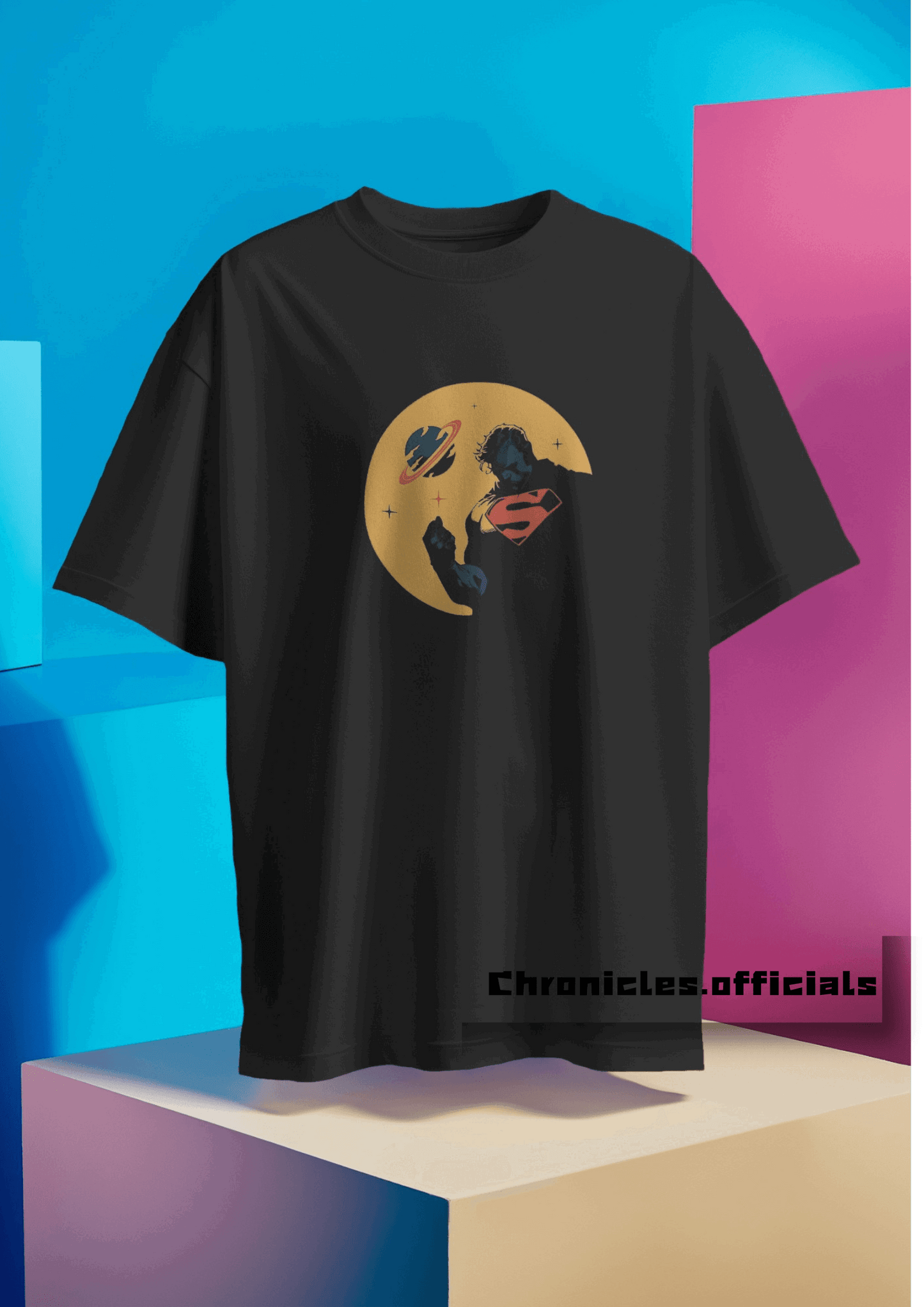 Superman 'GOAT'  | Oversized T-Shirt | DC Official - CHRONICLES