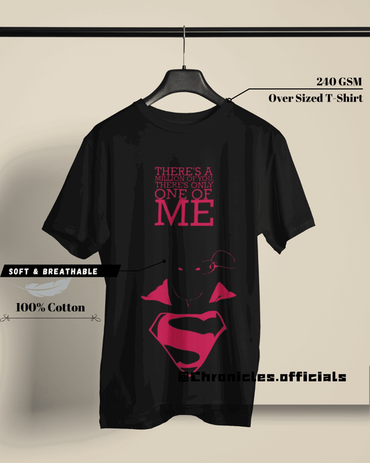 Superman silhouette | Oversized T-Shirt | DC Official - CHRONICLES