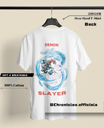 Tanjiro VS Gyutaro and Daki  | Oversized T-Shirt | Demon Slayer - CHRONICLES