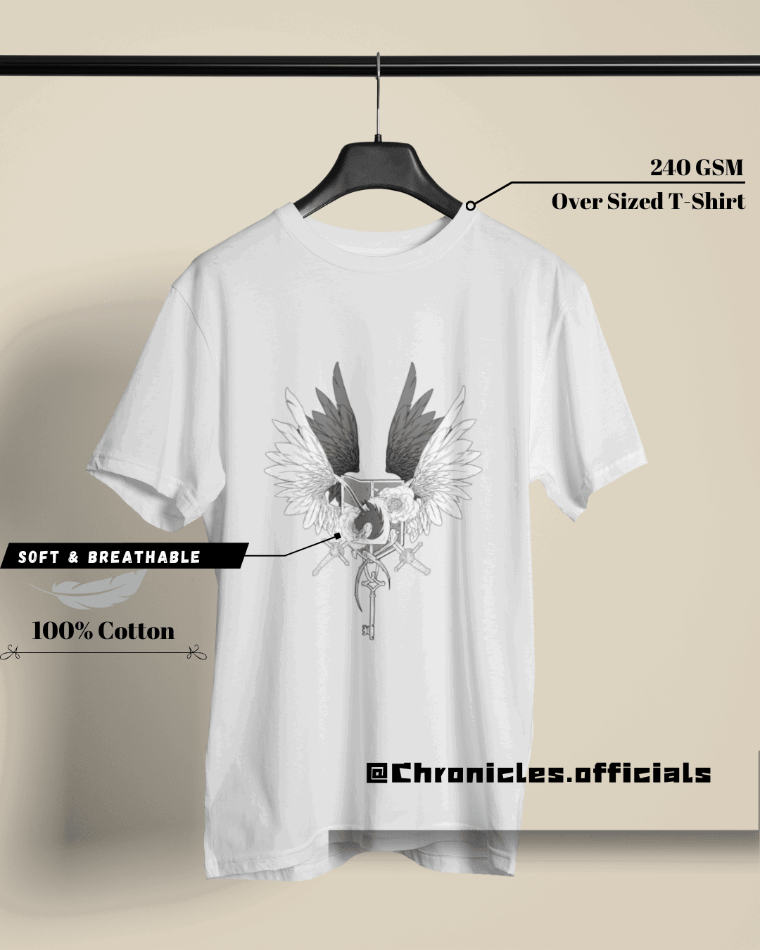 The AOT teams | Oversized T-Shirt | Attack On Titan - CHRONICLES