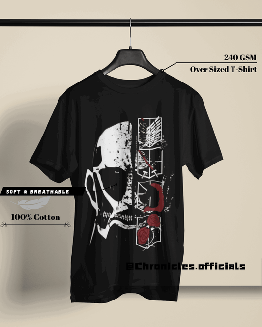 The Collosal Titan | Oversized T-Shirt | Attack On Titan - CHRONICLES