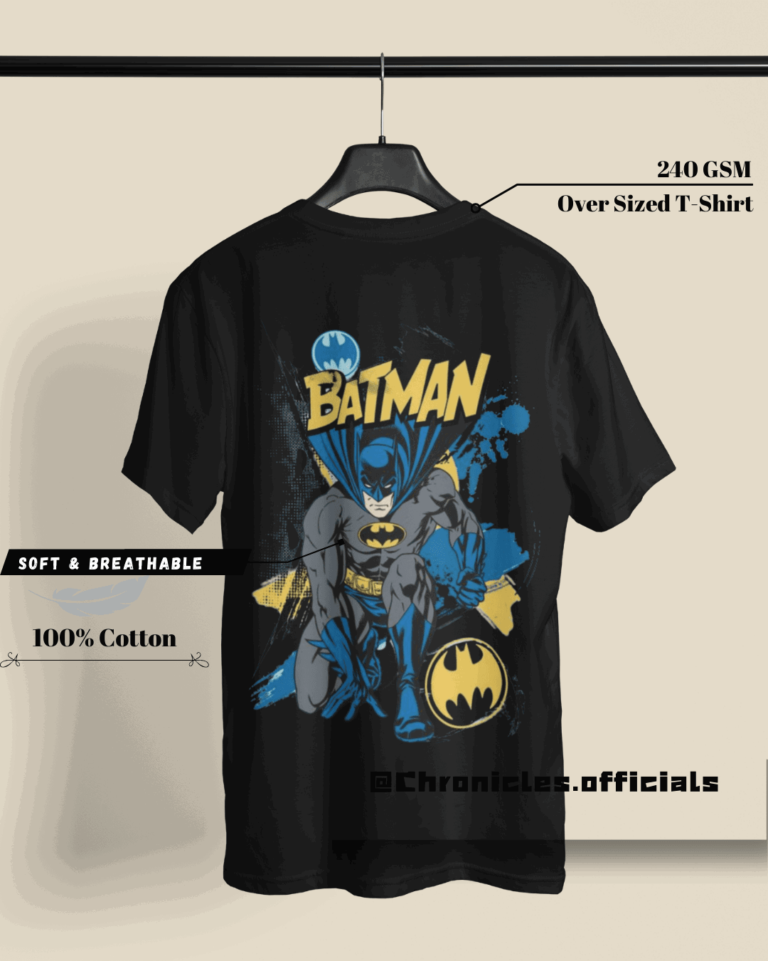 The Dark Night Rises | Oversized T-Shirt | DC Official - CHRONICLES