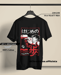 The Dempsy Roll  | Oversized T-Shirt | Hajime No Ippo - CHRONICLES