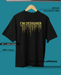The Designer | Oversized T-Shirt | Geeks - CHRONICLES