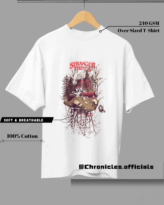 The Devil's Dimension | Oversized T-Shirt | STRANGER THINGS - CHRONICLES