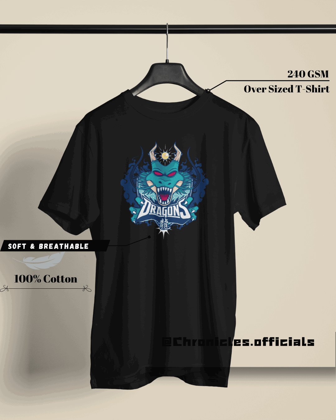 The Dragons  | Oversized T-Shirt | DBZ - CHRONICLES