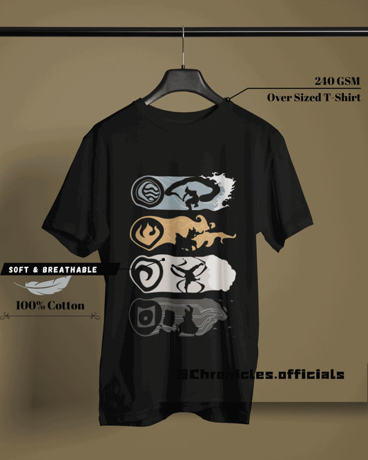 The Element Bender | Oversized T-Shirt | AVATAR - CHRONICLES