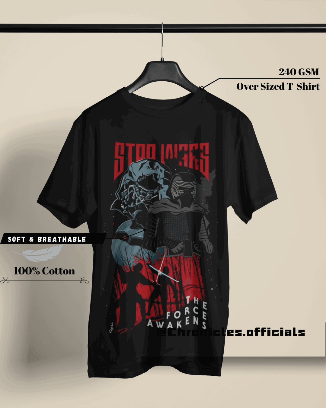 The Force Awakens (Star Wars) | Oversized T-Shirt | Star Wars - CHRONICLES