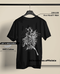 The Founding Titan Concept Art | Oversized T-Shirt | Attack On Titan - CHRONICLES