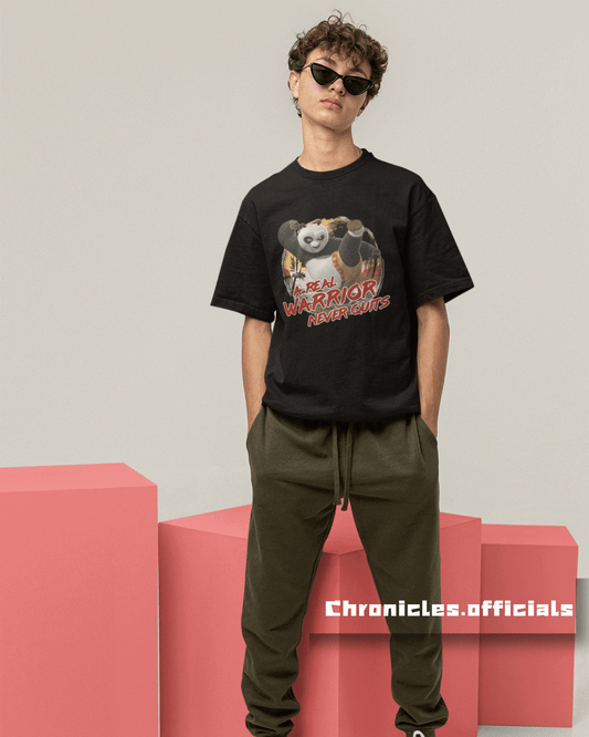 The Real Warrior | Oversized T-Shirt | Kung Fu Panda - CHRONICLES