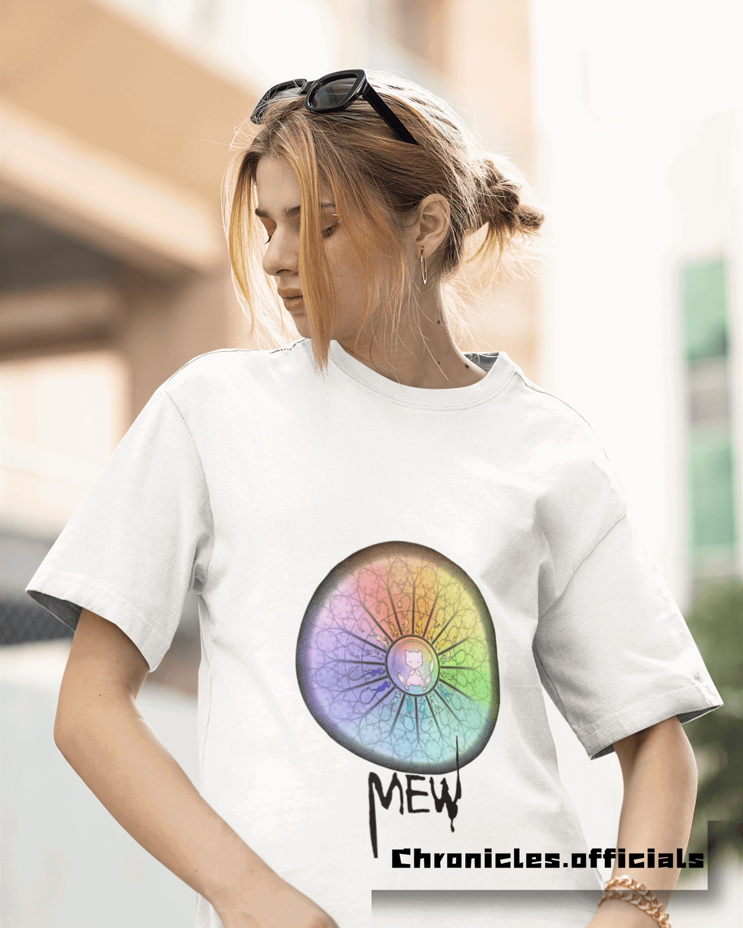 The Seventh 'Mew'  | Oversized T-Shirt | Pokemon - CHRONICLES