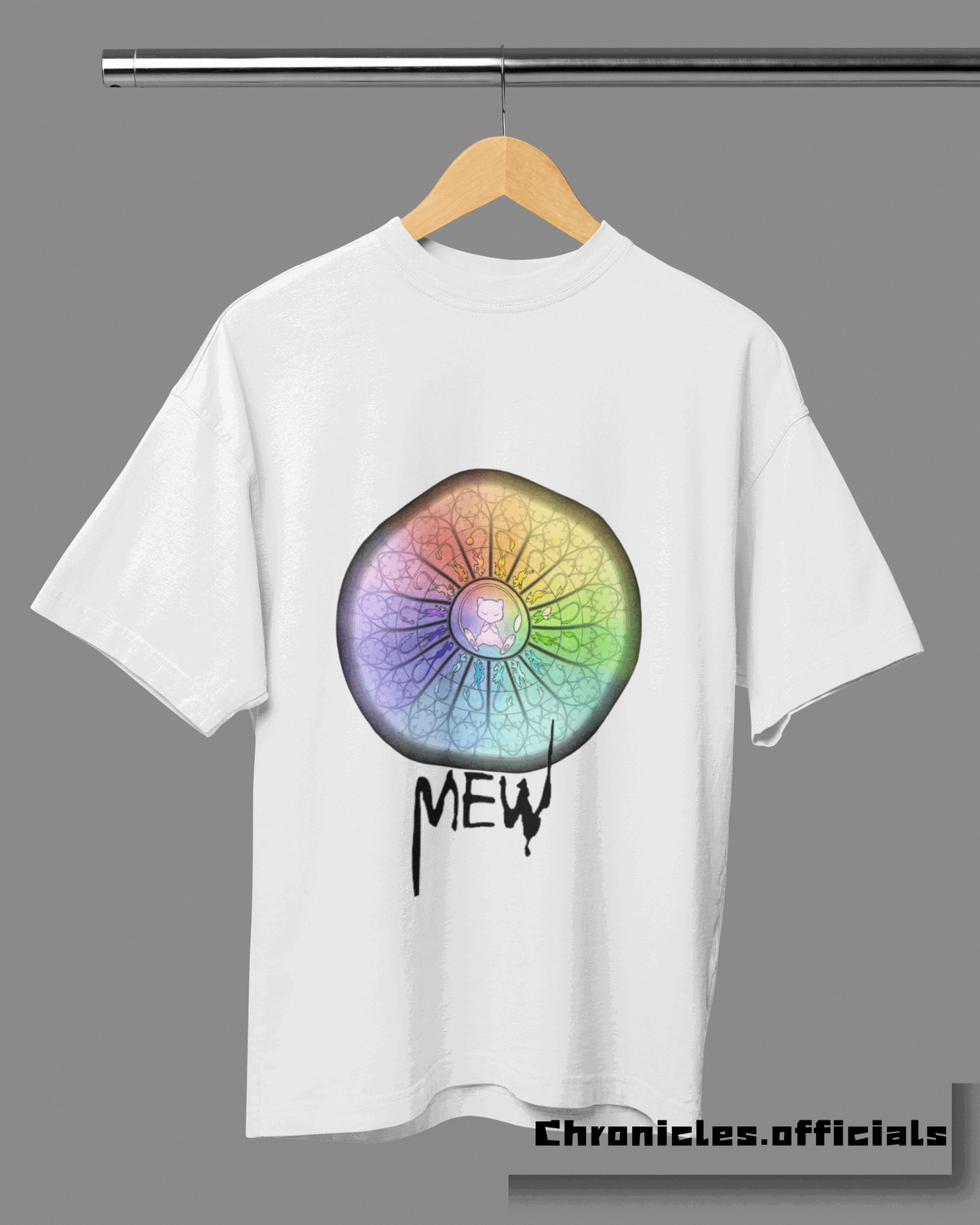 The Seventh 'Mew'  | Oversized T-Shirt | Pokemon - CHRONICLES