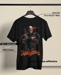 The Stroke of Death - Deathstroke | Oversized T-Shirt | DC Official - CHRONICLES