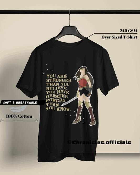 The Strongest Princess - Wonder Woman | Oversized T-Shirt | DC Official - CHRONICLES