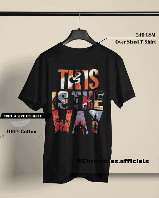 The WAY of Tradition - (Star Wars)  | Oversized T-Shirt | Star Wars - CHRONICLES
