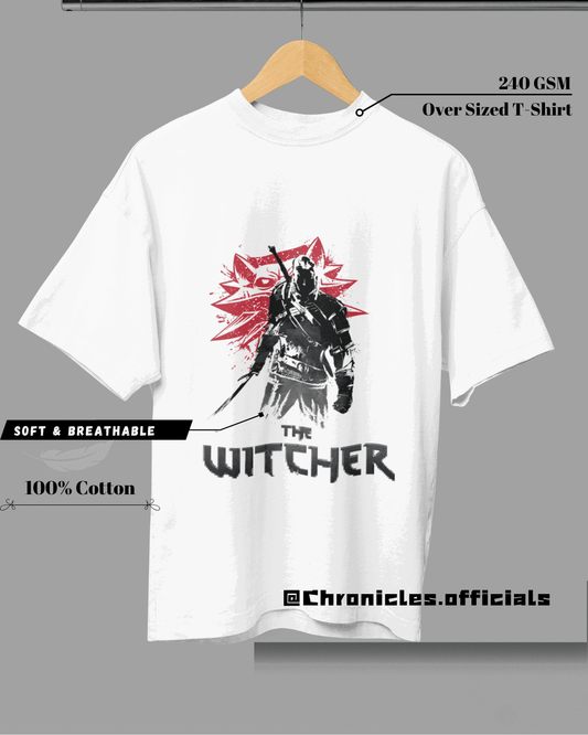 The Witcher in Action| Oversized T-Shirt | THE WITCHER - CHRONICLES