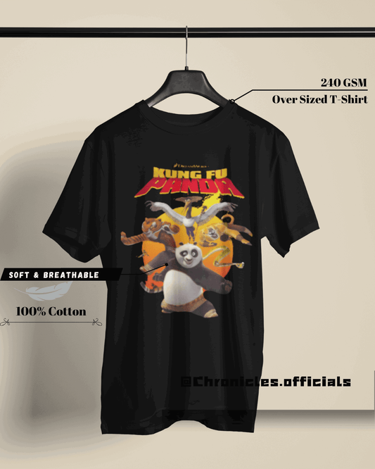 The team of Shifu (Kung Fu Panda)| Oversized T-Shirt | Kung Fu Panda - CHRONICLES