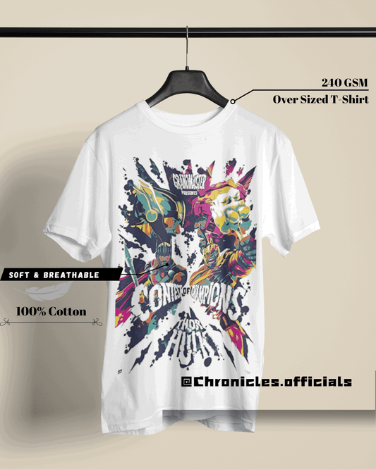 Thor Vs Hulk | Oversized T-Shirt | Marvel - CHRONICLES