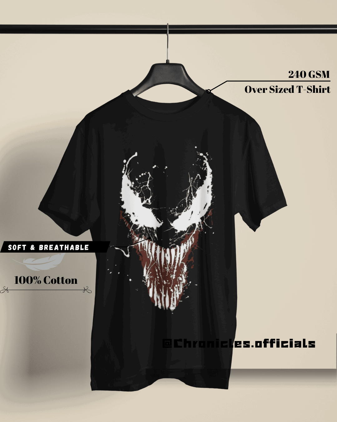 Venom - We are Venom | Oversized T-Shirt | Marvel - CHRONICLES