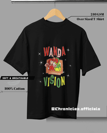 Wanda Vision's animated Characters| Oversized T-Shirt | WANDAVISION - CHRONICLES