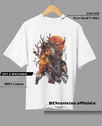 War Print | Oversized T-Shirt | THE WITCHER - CHRONICLES