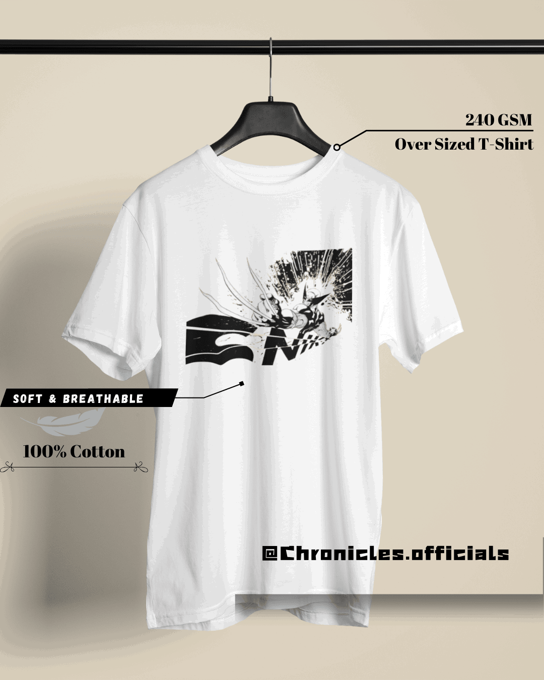 Wolverine SLASSHHHHH | Oversized T-Shirt | Marvel - CHRONICLES