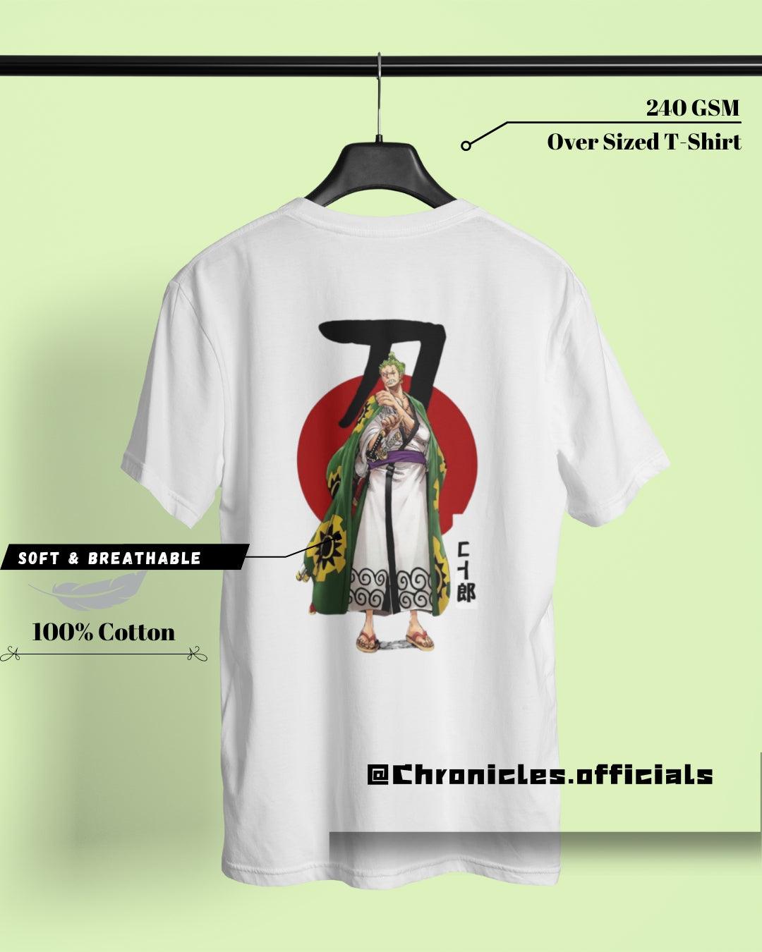 Zoro Samurai| Oversized T-Shirt | One Piece - CHRONICLES