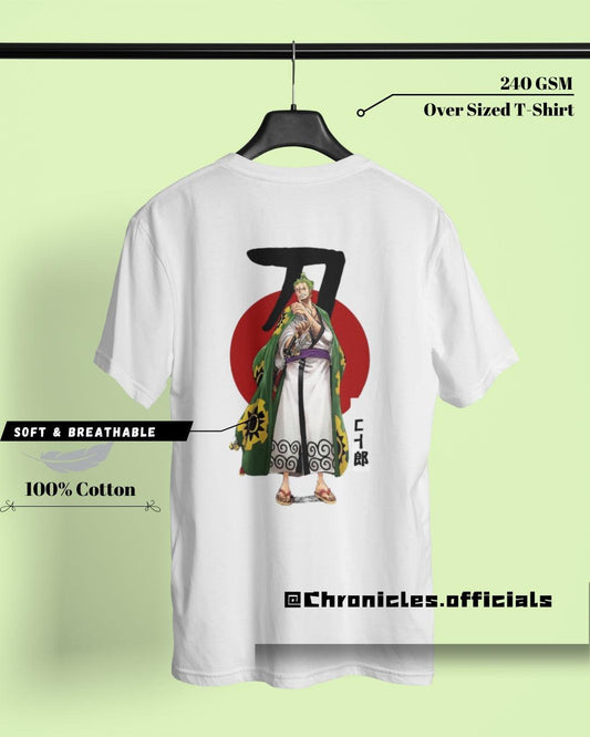 Zoro Samurai| Oversized T-Shirt | One Piece - CHRONICLES